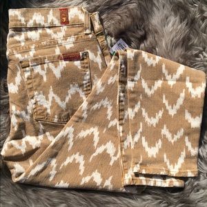 7 For All Man Kind Colored Jeans